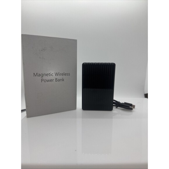 Magnetic Portable Charger, 10000mAh Power Bank with PD 20w Fast Charging, USB... - Picture 2 of 4